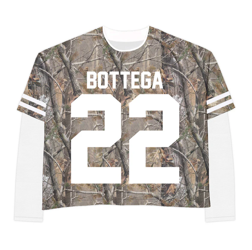 BOTTEGA DESIRES CAMO LONG SLEEVE T-SHIRT BOTTEGA DESIRES CAMO T-SHIRT