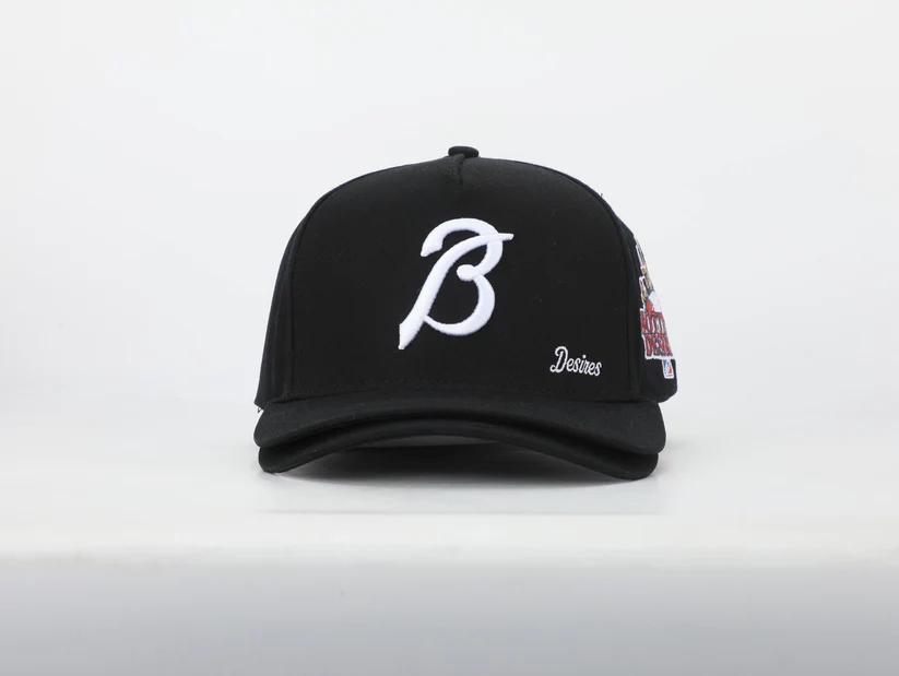 Bottega Desire Double Brim Hat (Black)