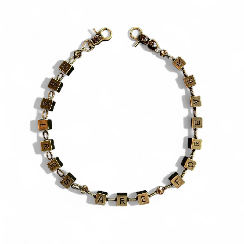 DICE GAME WALLET CHAIN (BRASS)