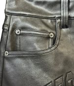 Bottega Desires Leather Shorts (Grey)