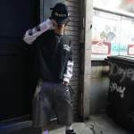 Bottega Desires Leather Shorts (Grey)