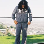 Bottega Desires Tech Sweatpants - Blue