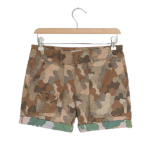Bottega Desires Summer Camo Cargo Shorts
