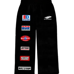 Bottega Desires Bdr Patches Sweats (Black)