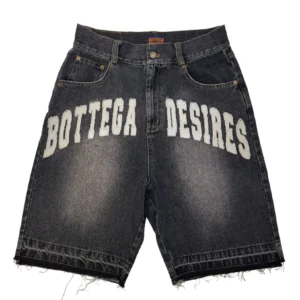 Bottega Desires Denim Shorts (Black)