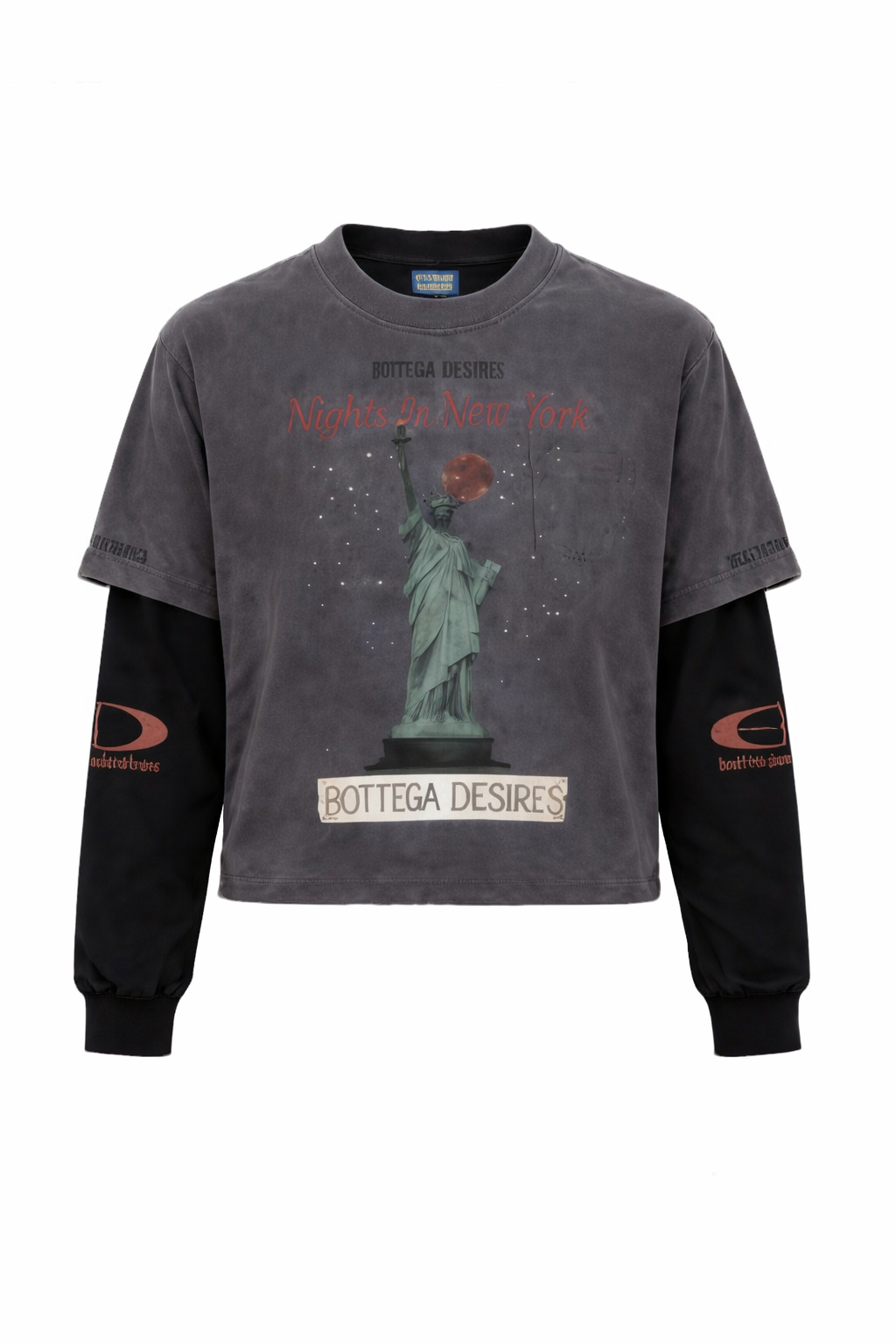 ChatGPT Image Apr 8, 2026, 08_02_09 PM Bottega Desires Nights In New York Layered Graphic Tee - Image 1