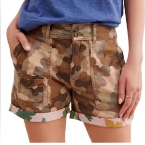 Bottega Desires Summer Camo Cargo Shorts